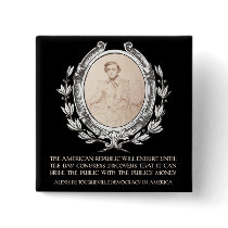 Alexis de Tocqueville Quote: America's Lifetime Buttons