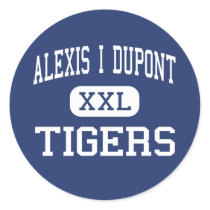 Alexis I Dupont Tigers Middle Wilmington stickers by customteamsportswear Alexis I Dupont Tigers Middle Wilmington stickers