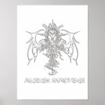 Alexis Machine Logo Posters