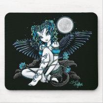 Alexis Moon Lilly Angel mousepads by mykajelina Alexis Moon Lilly Angel mousepads