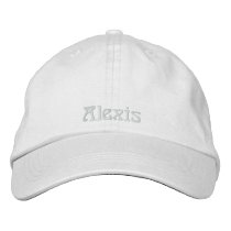 Alexis - Personalized Cap Embroidered Baseball Cap