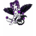 "Alexis" Purple Angel t-shirts by mykajelina "Alexis" Purple Angel t-shirts
