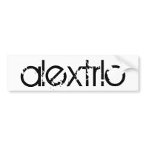 alextr!c Bumper Sticker bumper stickers