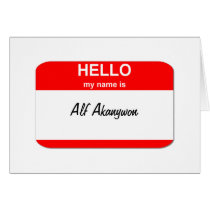 Alf Akanywon Cards
