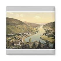 Alf and Bullay, Moselle, valley of, Germany rare P Fridge Magnets