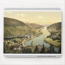 Alf and Bullay, Moselle, valley of, Germany rare P Mousepad
