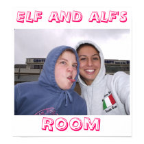 ALf and elf's room posters