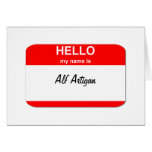Alf Artigan cards