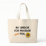 Alf Landon for President Bag