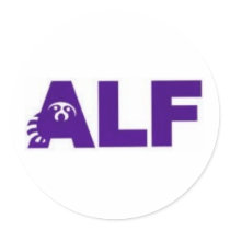 ALF ROUND STICKER
