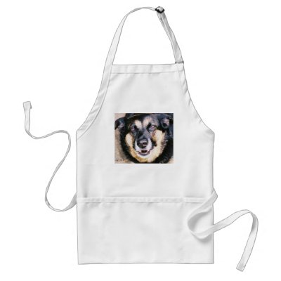 Alf the Chatty Dog Apron by Stronsy
