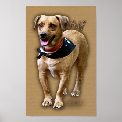 Alf the merry dog posters by fuxart