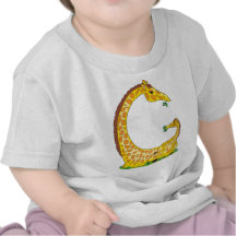 alfabeto animal G Camiseta