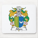 Alfaro Family Crest Mouse Pad