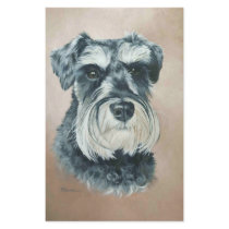 Alfie - miniature schnauzer stationery