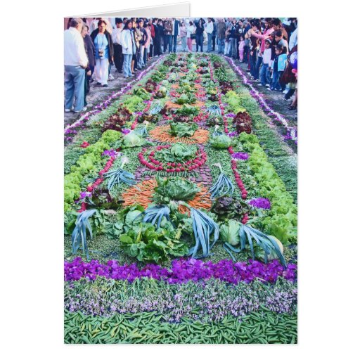 alfombra 16 greeting card