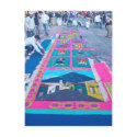 Alfombras de La Antigua 7 postcard