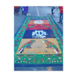 Alfombras de La Antigua 8 Post Card