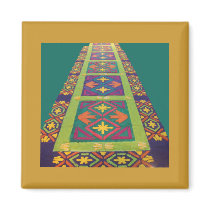 Alfombras de La Antigua 9 Fridge Magnet