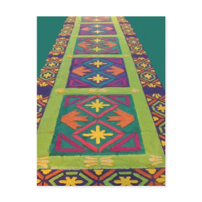 Alfombras de La Antigua 9 Postcard by LaurisB