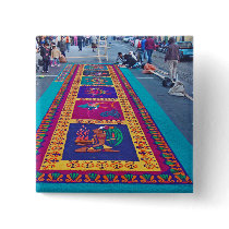 Alfombras de La Antigua Pinback Button