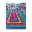 Alfombras de La Antigua postcard
