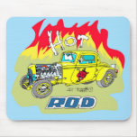 AlfombrillaHOTrodAmarillo Mousepads