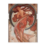 Alfons Mucha Dance Postcards