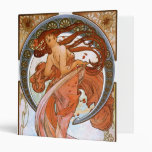 Alfons Mucha: Dance Vinyl Binder