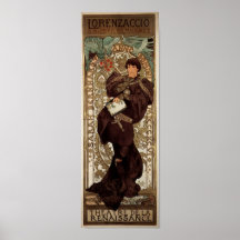 Alfons Mucha Lorenzaccio Posters