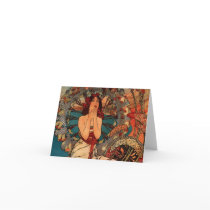 Alfons Mucha Monaco Monte Carlo Greeting Cards