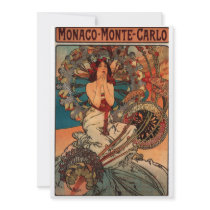 Alfons Mucha Monaco Monte Carlo Personalized Announcements