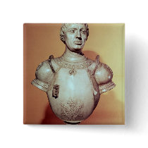 Alfonso V 'Magnanimous' of Aragon , portrait Pinback Button