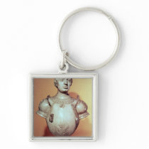 Alfonso V 'Magnanimous' of Aragon , portrait Key Chains