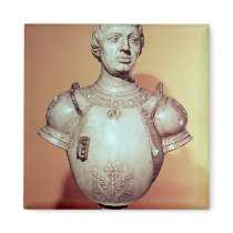 Alfonso V 'Magnanimous' of Aragon , portrait Fridge Magnet