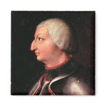 Alfonso V the 'Magnanimous', King of Aragon Fridge Magnets