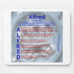 Alfred Acrostic Mouse Pads