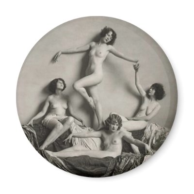 alfred cheney johnson nude photo fridge magnet by kanjana
