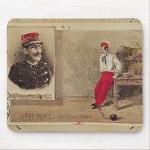 Alfred Dreyfus  as a prisoner, 1894-1906 Mousepads