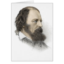 Alfred, Lord Tennyson Greeting Card