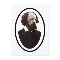 Alfred Lord Tennyson The MUSEUM Zazzle Gifts Postcards
