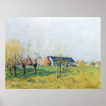 Alfred Sisley Bauernhof zum Höllenkaff  1874 Print