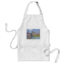 Alfred Sisley Brücke vn Villeneuve-la-Garenne 1872 Apron
