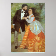 Alfred Sisley by Pierre Renoir Posters
