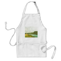 Alfred Sisley - Die Ufer der Oise 1878-1880 Apron