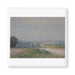 Alfred Sisley -Le Chemin de Montbuisson à Louveci Fridge Magnets