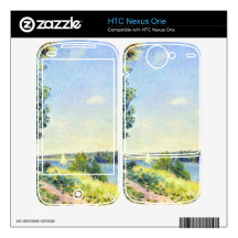 Alfred Sisley - Normandy path on the water in the HTC Nexus One Decal