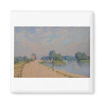 Alfred Sisley The Road to Hampton Court 1874 Magnet