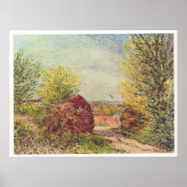 Alfred Sisley - Veneux-Nadon im Frühling 1885 Posters
