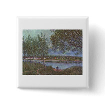 Alfred Sisley Weg der alten Fähre in By 1880 Pins